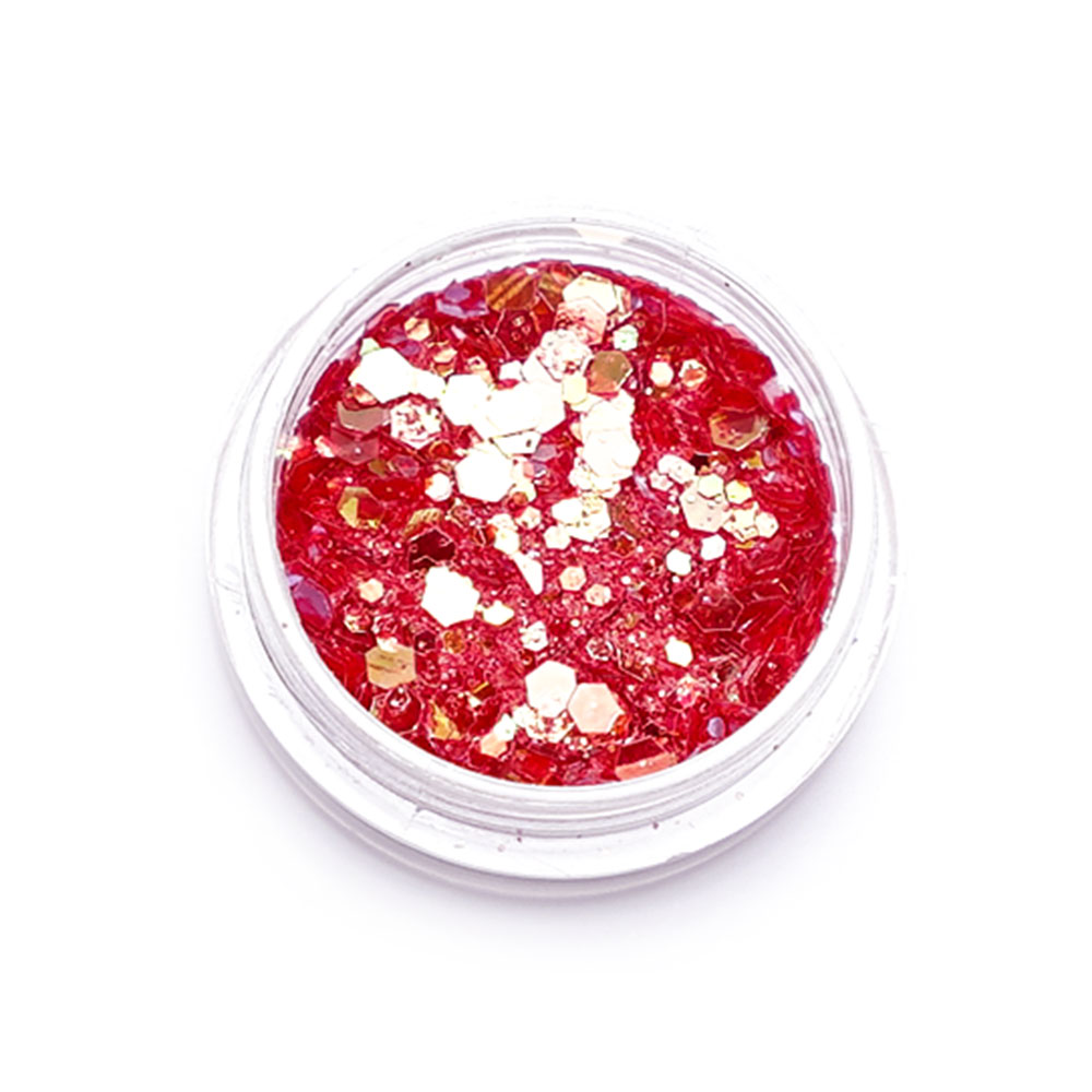 Hexagon glitter - A04