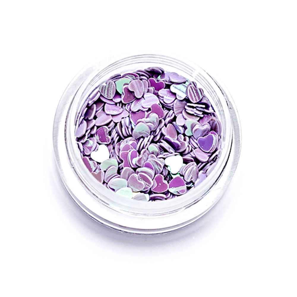 Szív glitter 08