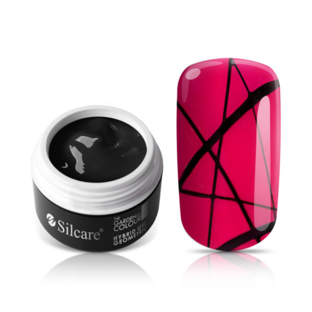 Silcare geometric gél black